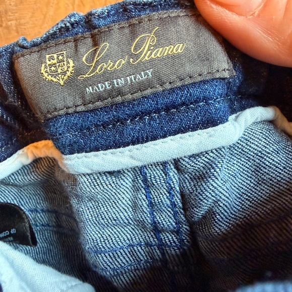 Loro Piana Kids Dark Blue Jeans - Picture 4 of 4